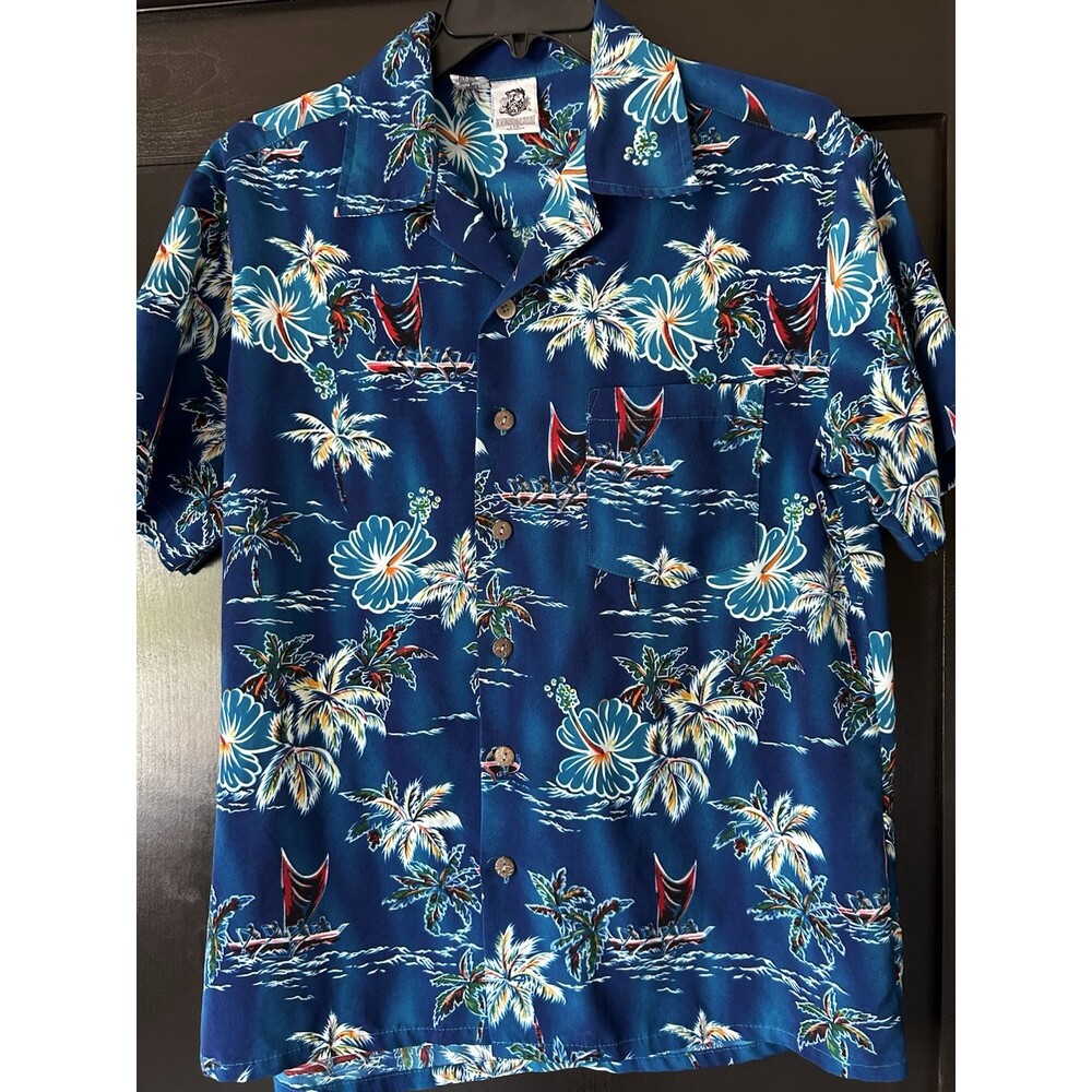 Men’s size, large tropical shirt by Kensington - Picture 1 of 5